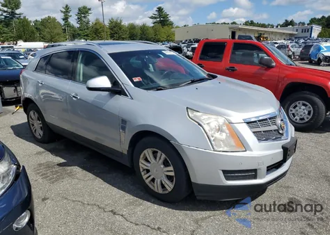 2012 Cadillac Srx Luxury Collection z USA, uszkodzony, nr VIN 3GYFNDE37CS510035